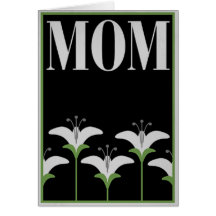 Vintage Mom Greeting Card