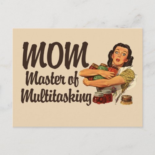 Vintage Mom Postcard