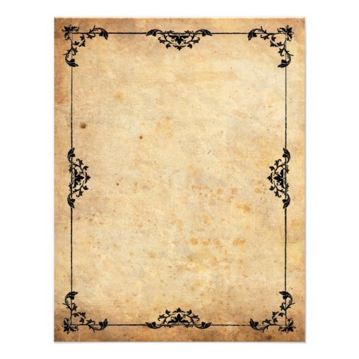 Vintage Monogram Rehearsal Dinner Invitation Card