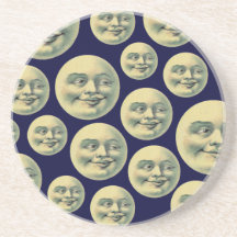 Vintage Moons Drink Coaster
