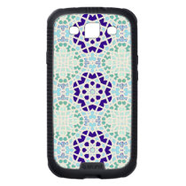 Vintage Moroccan Tile Abstract Pattern Modern Art Samsung Galaxy SIII Cover