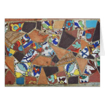 Vintage Mosaic Tile cards