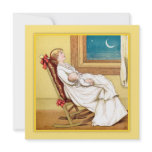 Vintage Mother and Child Drawing Baby Shower Personalized Invite