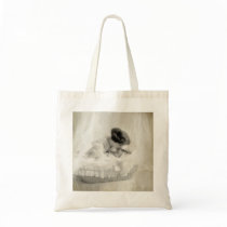 Vintage Mother Kissing Baby in Bassinet bags by beverlytazangel Vintage Mother Kissing Baby in Bassinet bags