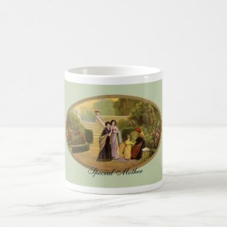 Vintage Mothers Day in the Garden Coffee Mug