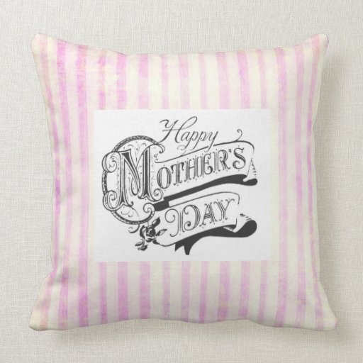 Vintage Mother's Day pillow