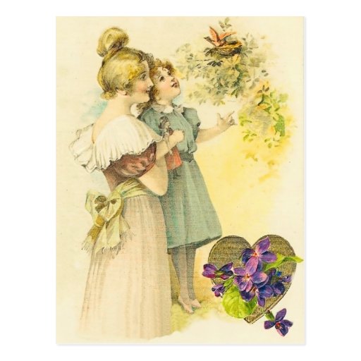 Vintage Mothers Day Postcard Zazzle