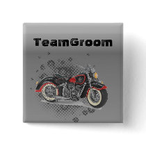 Vintage Motorcycle Biker WeddingFavor Pin