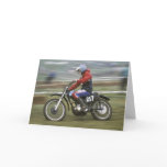 vintage motorcycle birthday card