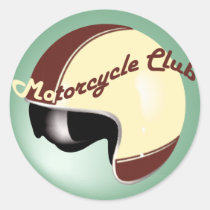 vintage motorcycle club stickers