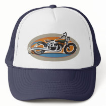 Vintage Motorcycle hats by tshirtsatfirstsite Vintage Motorcycle hats