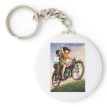 Vintage Motorcycle Key Chains