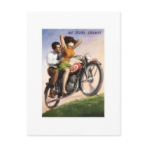 Vintage Motorcycle postcards