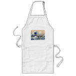 Vintage Mount Fuji and Wave Aprons