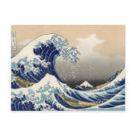 Vintage Mount Fuji and Wave Postcards