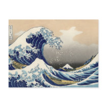 Vintage Mount Fuji and Wave postcards by rudejapan Vintage Mount Fuji and Wave postcards