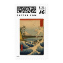 Vintage Mount Fuji postage