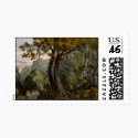 Vintage Mountain Illustration Stamp #2 by postoffice Vintage Mountain Illustration Stamp #2