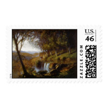 Vintage Mountain Illustration Stamp #7 stamps