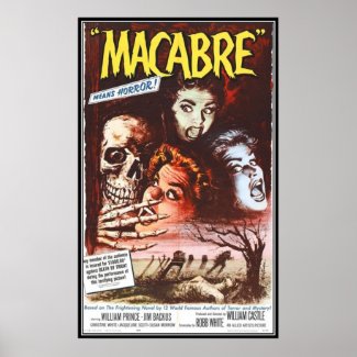 Vintage movie horror - posters