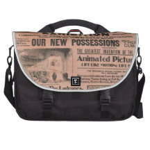 Vintage Movie Poster Commuter Bag
