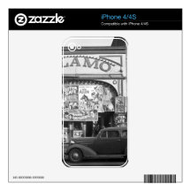 Vintage Movie Theater iPhone 4S Decal