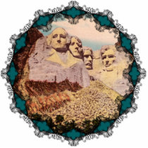 Vintage Mt. Rushmore Ornament Photo Cutout