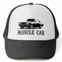 vintage muscle car hats