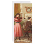 Vintage - Music Lessons Customized Rack Card