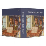Vintage Music Teacher Teaching Students to Sing 3 Ring Binders