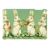 Vintage Musical Easter Bunnies Case For The iPad Mini