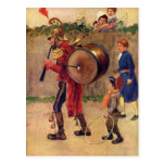 Vintage Musical Soldier Postcard