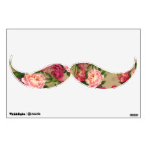 Vintage Mustache Wall Decal wall decals