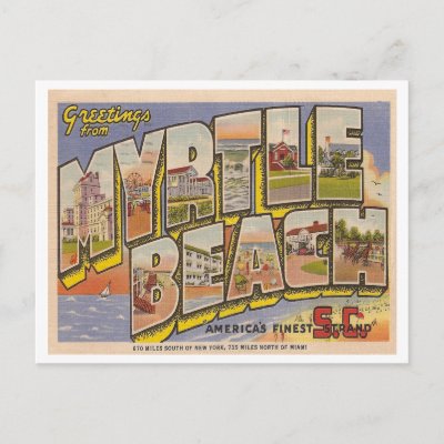 Vintage Myrtle Beach Post Cards