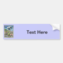 Vintage Nantucket Massachusetts Bumper Stickers