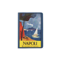 Vintage Napoli (Naples) Italy passport holder
