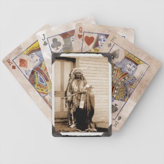 Vintage Native American Big Tobacco Playing Cards