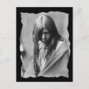 Vintage Native American Zosh Clishn Apache postcard