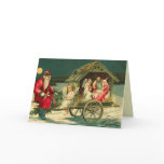 Vintage Nativity Christmas Card