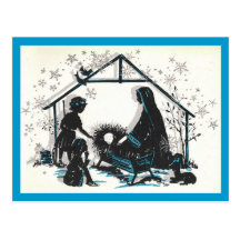 Vintage Nativity Post Cards