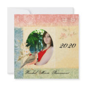 Vintage Nature Bird Photo Graduation Personalized Invite