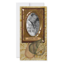 Vintage Nature Thank You photo cards by RainbowCards Vintage Nature Thank You photo cards