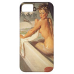 Vintage Naughty Dirty Pin Up Girl iPhone 5 Cover