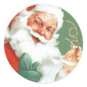 Vintage Naughty or Nice Santa Stickers - by lkranieri Vintage Naughty or Nice Santa Stickers -