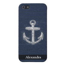Vintage Nautical Anchor iPhone 5 Case