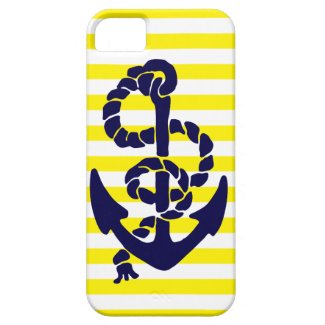 Vintage Nautical Anchor iPhone 5 Cases