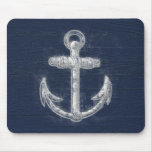 Vintage Nautical Anchor mousepads