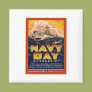 Vintage Navy Day Fridge Magnets