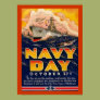 Vintage Navy Day Poster