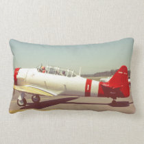 Vintage Navy Propeller Airplane pillows